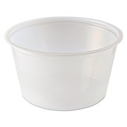 Fabri-Kal Portion Cups, 2 oz, Clear, PK2500 9505195